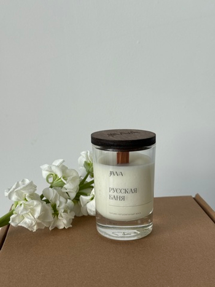 Свеча натуральная ароматическая JIWA 50 мл - Русская баня