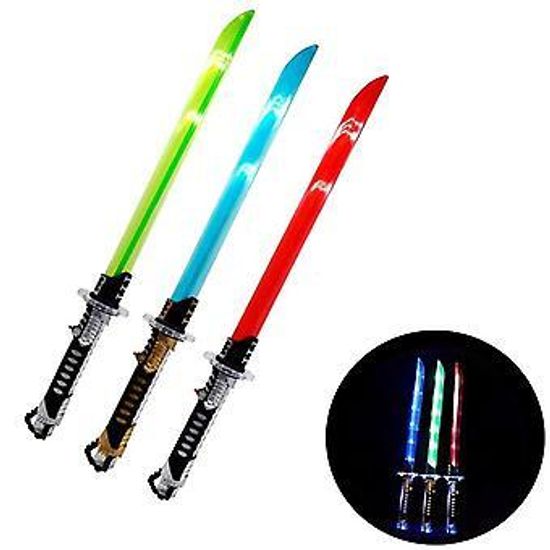 Меч Самурая светящийся  75 см , в ассортименте