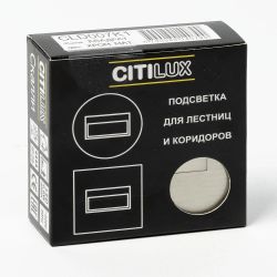 Citilux Скалли CLD007K1 LED Встраиваемый светильник лестничный Матовый Хром