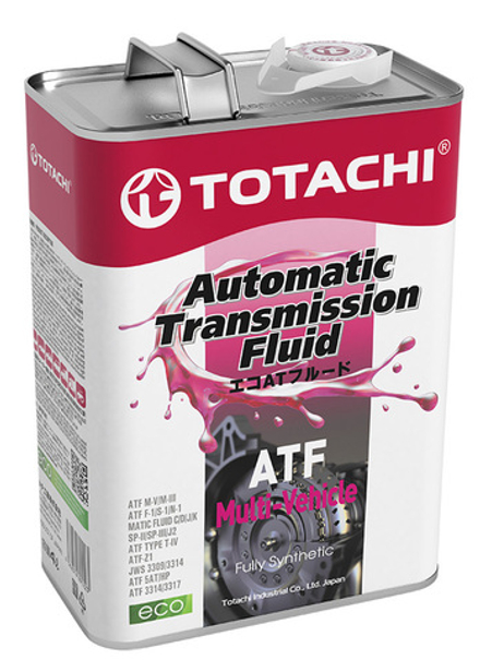 Жидкость для АКПП TOTACHI ATF MULTI-VEHICLE синт. 4л