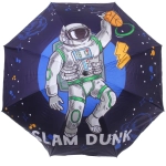 Зонт механический ветроустойчивый, матовая ручка «BESTzontik - Kosmos» длина 25см, d-110см GAME