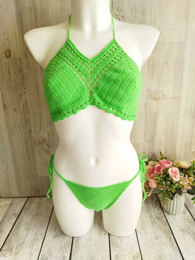 Вязаный купальник