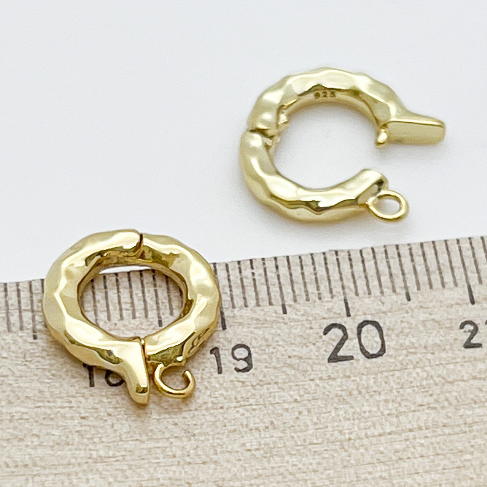 Бейл с замком, позолота, размер 18*2 мм, цена за 1 шт