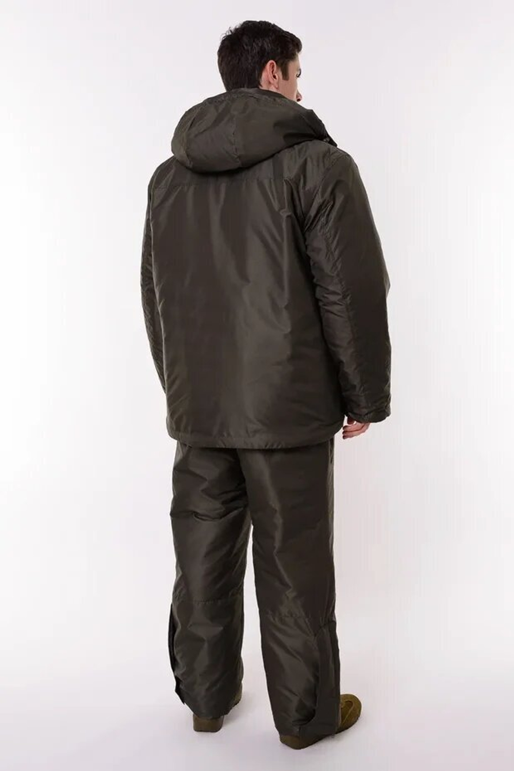 Зимний мужской костюм Onerus Фишер -45 (Таслан) Зеленый/Желтый