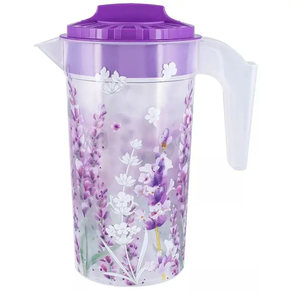 Кувшин с крышкой Lavender 1,2л (комплект 8 шт)