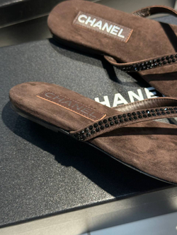 Шлепанцы CHANEL