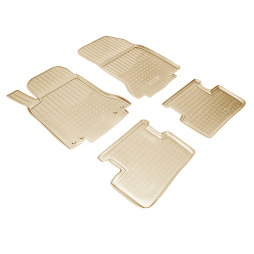 Ковры в салон Norplast/Unidec для Mercedes-Benz B в кузове W246 (2011-2018), Бежевый, арт.NPA10-C56-120-B