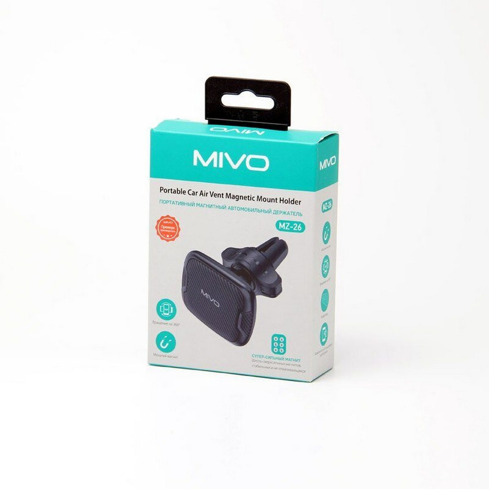 Автодержатель магнитный на воздуховод Mivo MZ-26