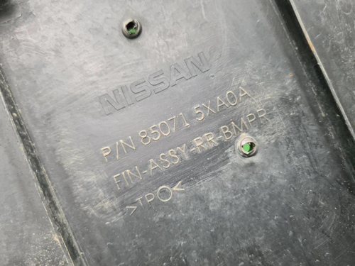 Накладка заднего бампера Mercedes X W470 (17-20)