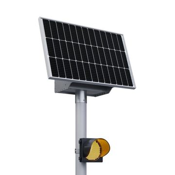 Автономная светофорная сигнализация (солнечная панель 100 Вт), фото №975721186