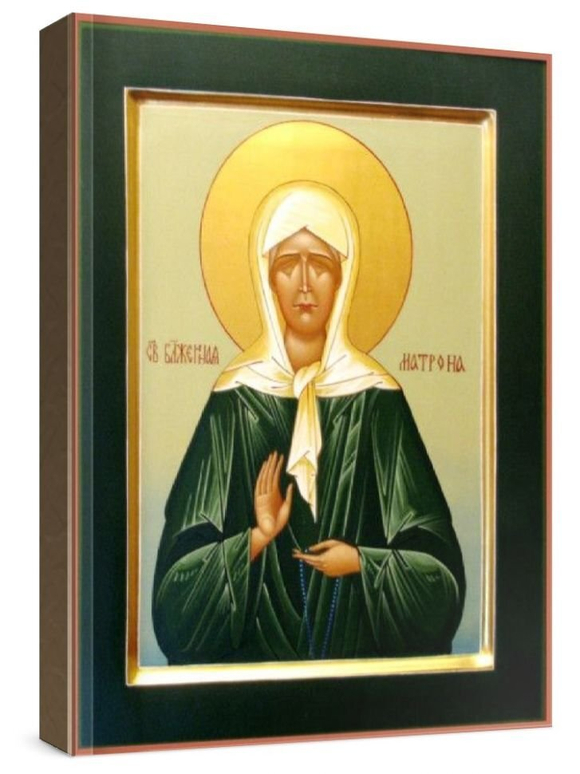 Матрона Московская (рукописная икона)