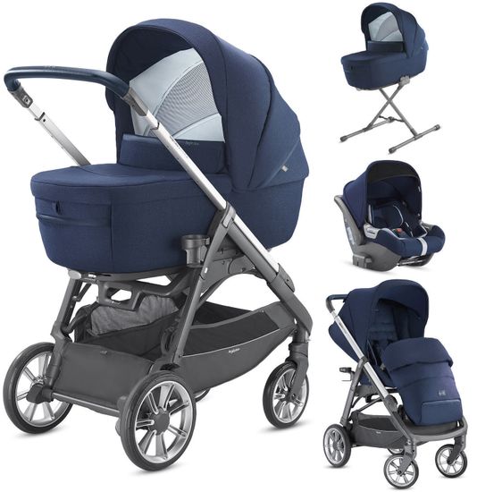 Коляска 4 в 1 Inglesina Aptica System Quattro Portland Blue