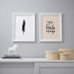IKEA BILD  (ИКЕА БИЛД)  -  Плакат, Маленькие радости, 30x40 см