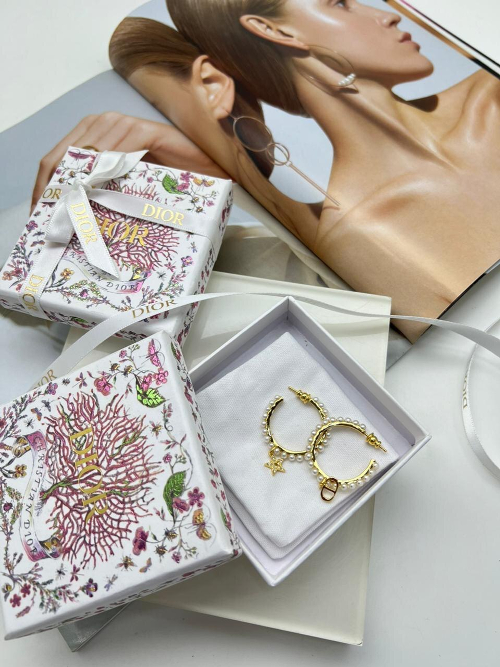 Серьги Dior