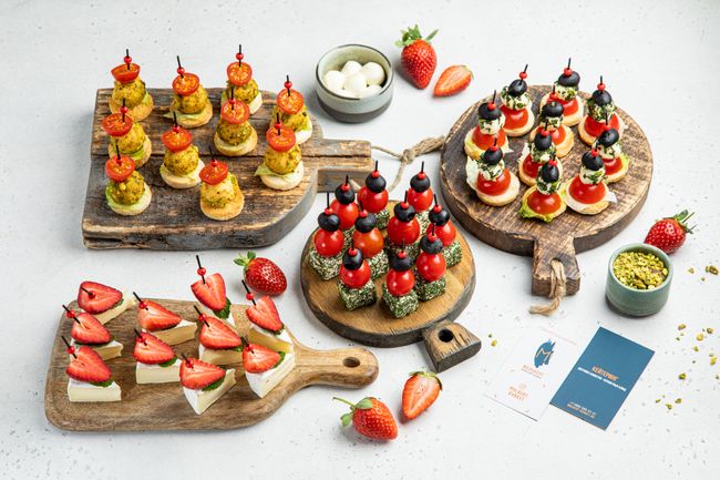 Фуршетный набор канапе «Сырный квартет», 40 шт.