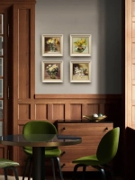 Картина на стену интерьерная на холсте 25*25 см