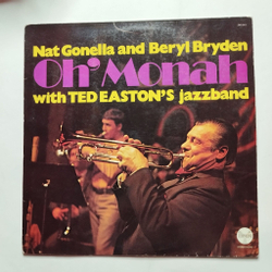 Винтажная виниловая пластинка LP Nat Gonella And Beryl Bryden With Ted Easton Jazzband When You are Smiling (Holland 1970)