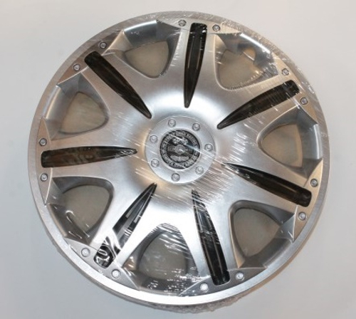Колпак колеса R15 Опус Super Silver (в мешке 5 упак) (STAR)