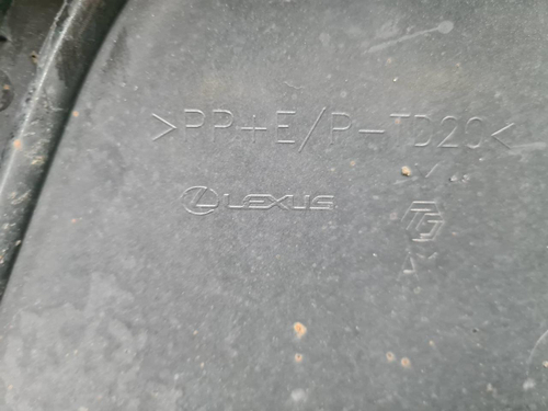 Юбка заднего бампера Lexus LX 3 (15-23) Superior