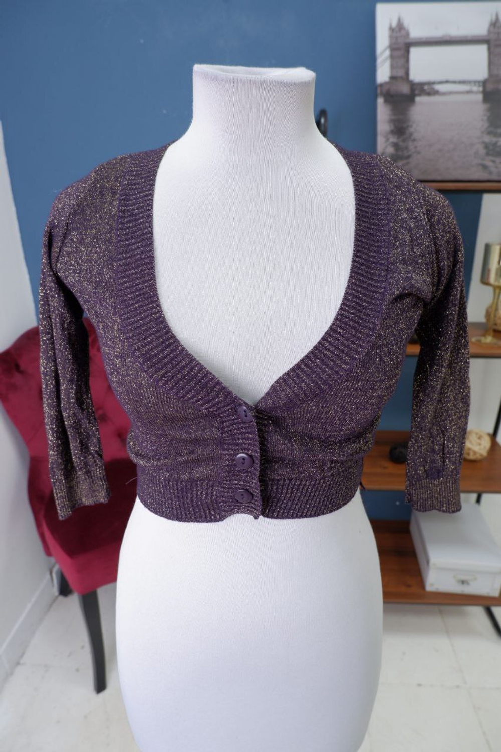 Кофта Xdye с люрексом 44 размер