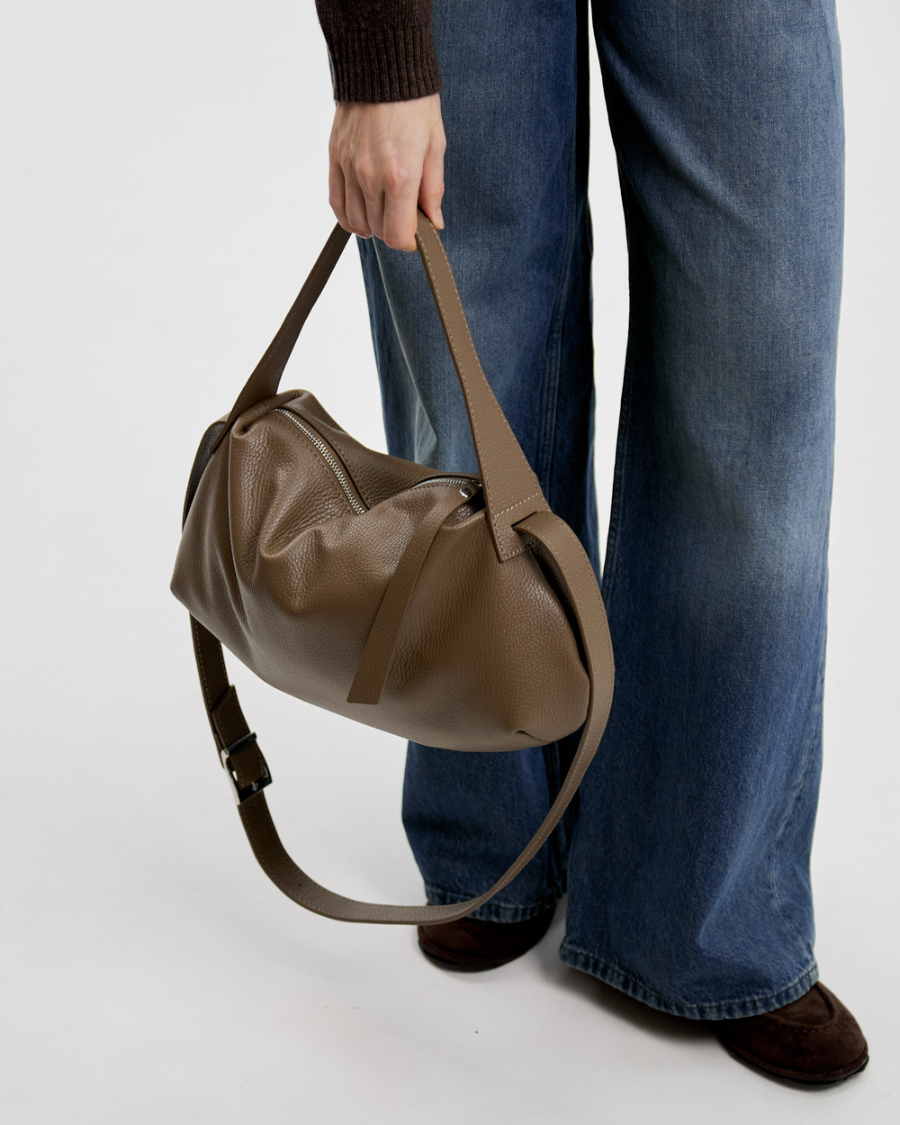 Сумка 530 03 тауп темный