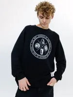 Толстовка Unaffected Круг 2.0 Черная