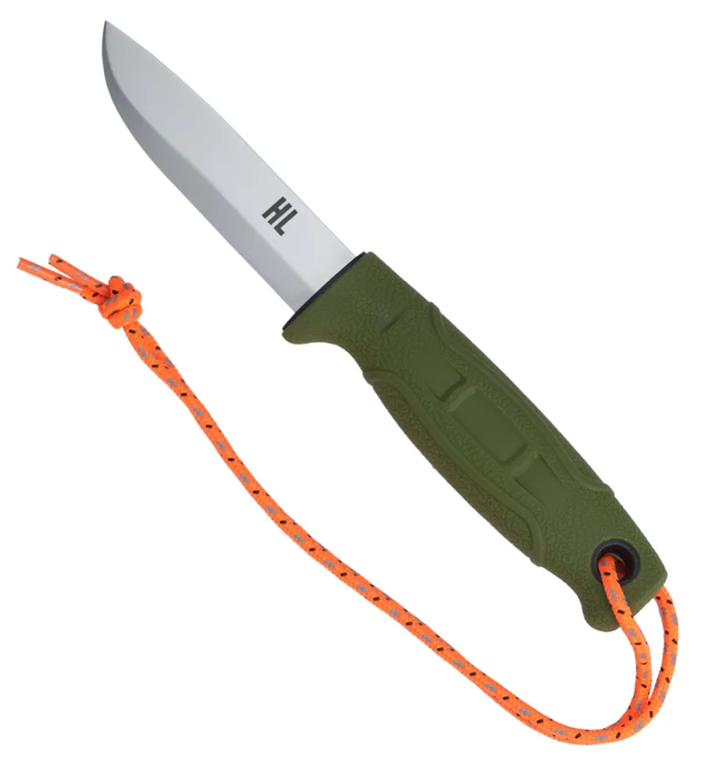 НОЖ HL UNIVERSAL HUNTING D2 GREEN КЛИНОК 10см VT322