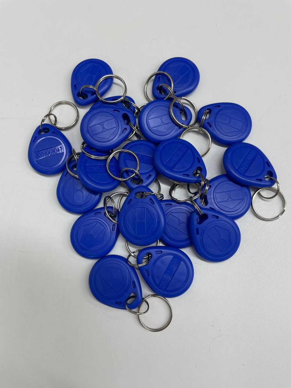 Брелок-ключ EM-Marine, синий, 10 штук