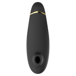 Черный вакуумно-волновой клиторальный стимулятор Womanizer Premium 2 Black WZ212SG9