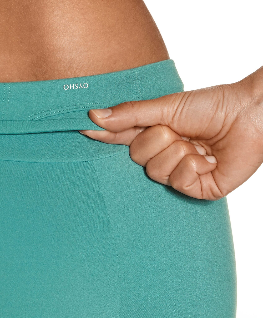 OYSHO Велосипедки Comfortlux с высокой посадкой длиной 10 см, бирюзовый