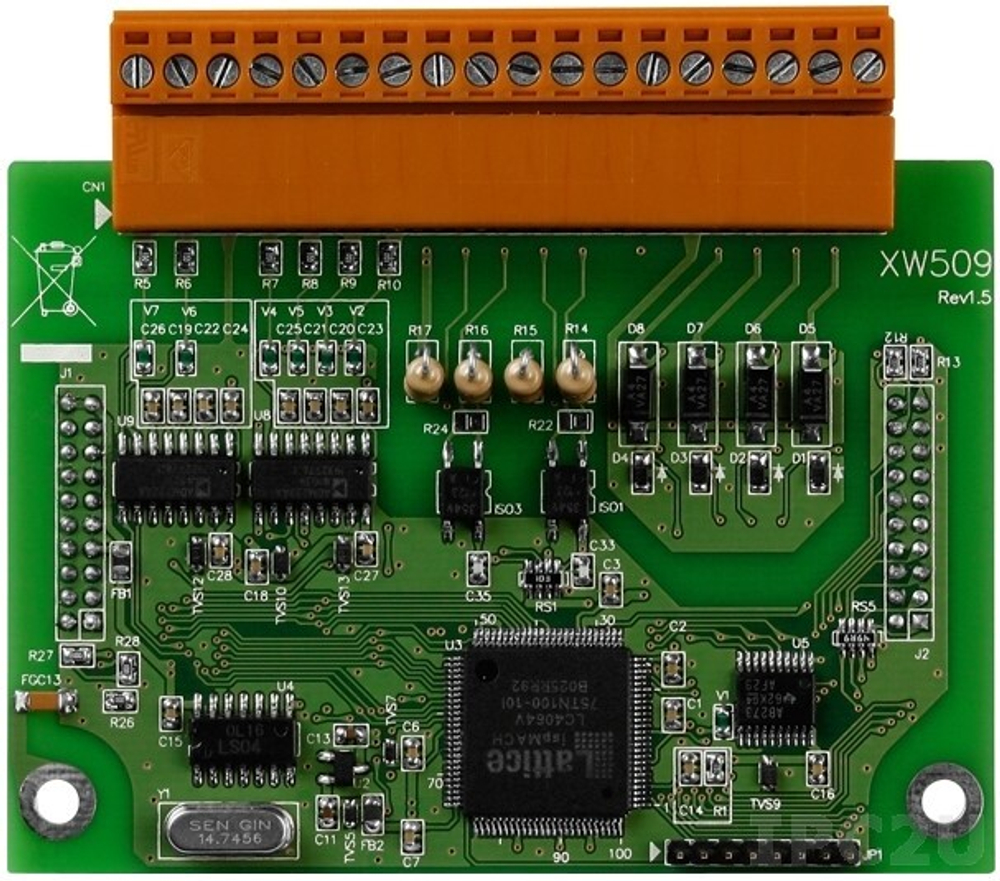 Плата расширения  ICP DAS XW509 CR