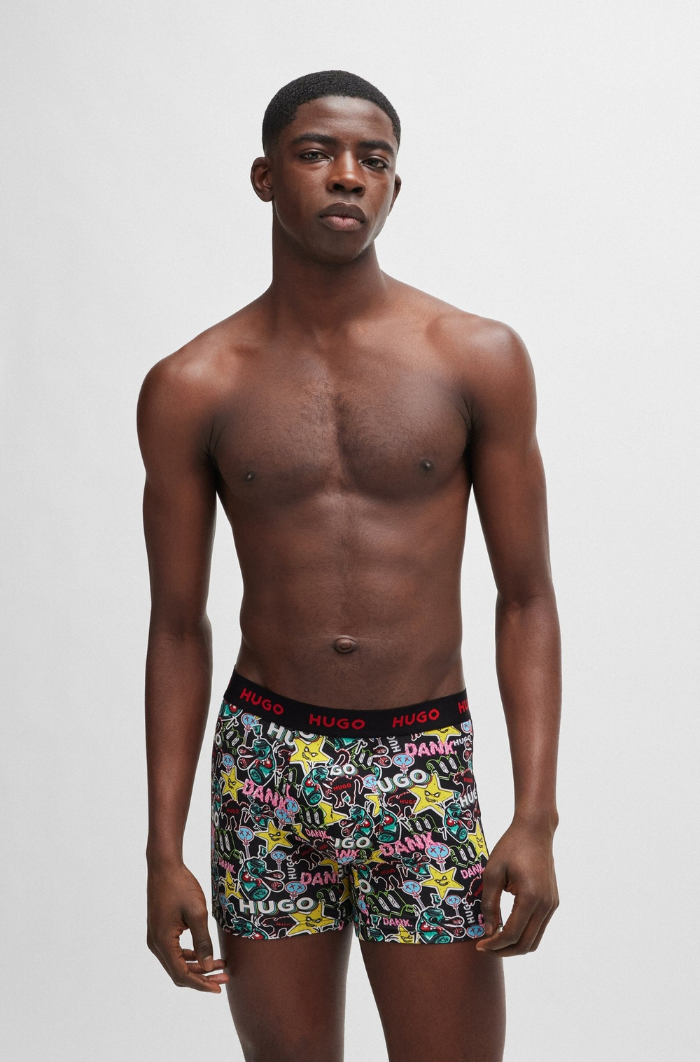 Трусы (набор 3шт) мужские HUGO BOXERBR TRPLT DESIGN 10260754 01