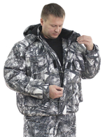 Костюм зимний HUNTER тк.Алова цв.Белый Лес Акция 52\5