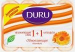 Мыло Duru 1 + 1 Soft Sensations Календула 4*80г