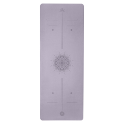 ULTRAцепкий 100% каучуковый коврик для йоги Ultra Arrows Purp 185*68*0,5 см