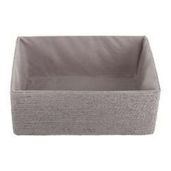 Корзина для хранения Bergenson Bjorn Lian 34х22х14см светло-серая