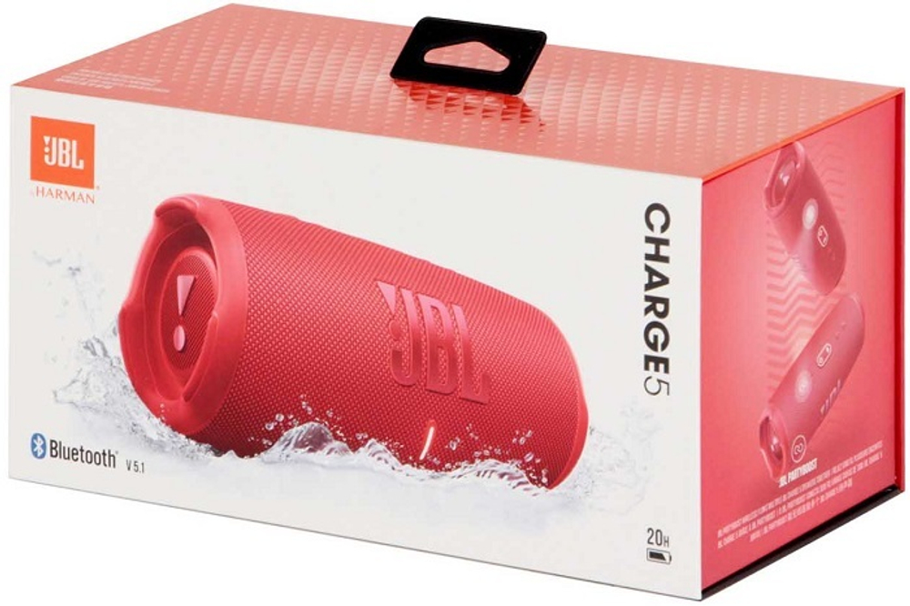 Портативная акустика  JBL JBLCHARGE5RED