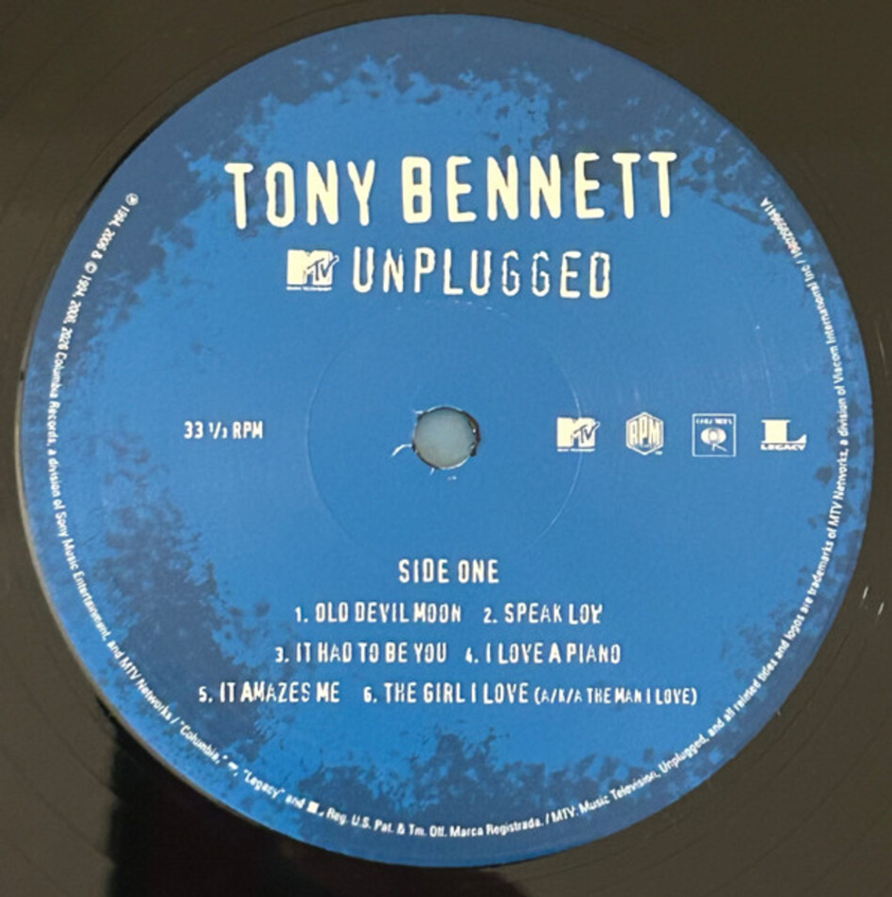 Tony Bennett / MTV Unplugged (2LP)