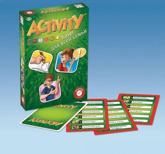 Настольная игра Активити Тревел Для всей семьи