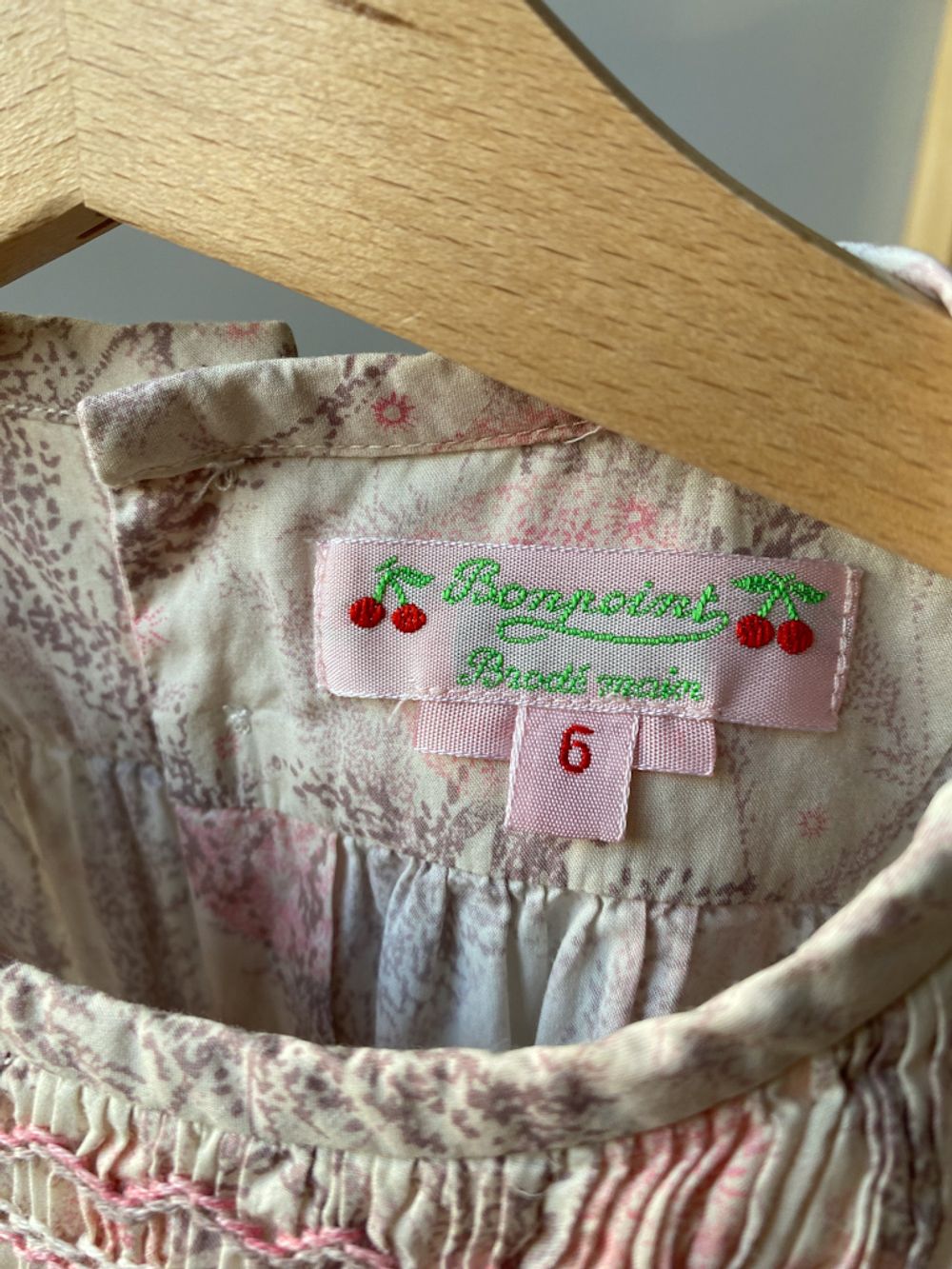 Хлопковая блузка Bonpoint, 116