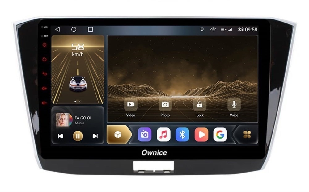 Штатная магнитола OWNICE OL-1906-U для Volkswagen Tiguan 2016+ на Android 12.0