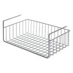 Корзина для хранения подвесная granli, 38,8х24,5х15 см, серая