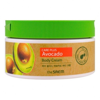Питательный крем для тела с экстрактом авокадо The Saem Care Plus Avocado Body Cream, 300 мл