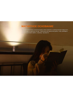 Фонарь-брелок Fenix E06R белый