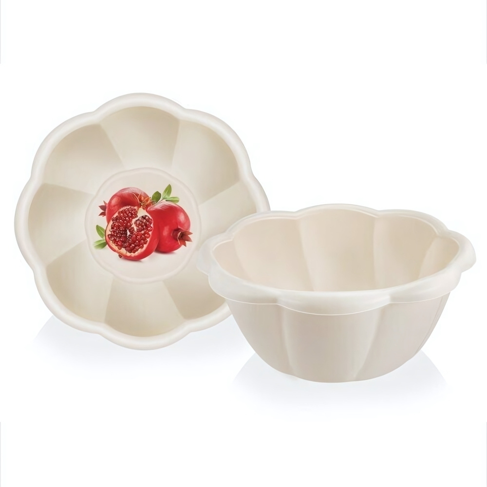 Миска "Карамель" 3 л цвет в ассортименте