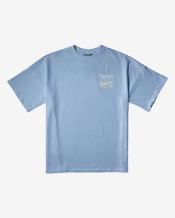 Футболка Retriever in Dusty Denim Голубая