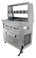 Фризер для жареного мороженого Foodatlas KCB-2F (контейнеры, 2 компрессора)