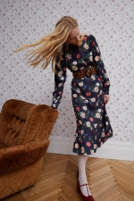 Платье "Нарцисс", синий