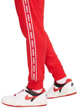 Мужской теннисный костюм Nike Club Fleece Casual Hoodie - красный