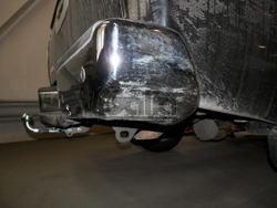Фаркоп оцинкованный Galia N052C для Nissan Navara D40 2005-(паспорт и сертификат в комплекте)(без электрики)
